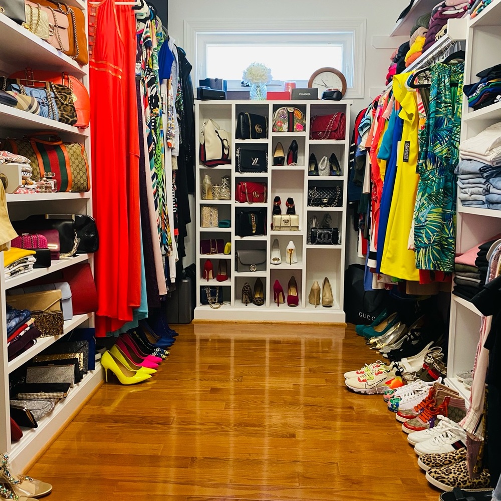 Stunning Posh closet with authentic designer items